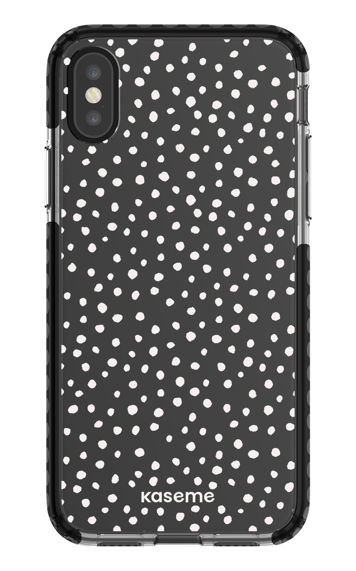 iPhone X/Xs Clear Case - Black Honey Clear Case -