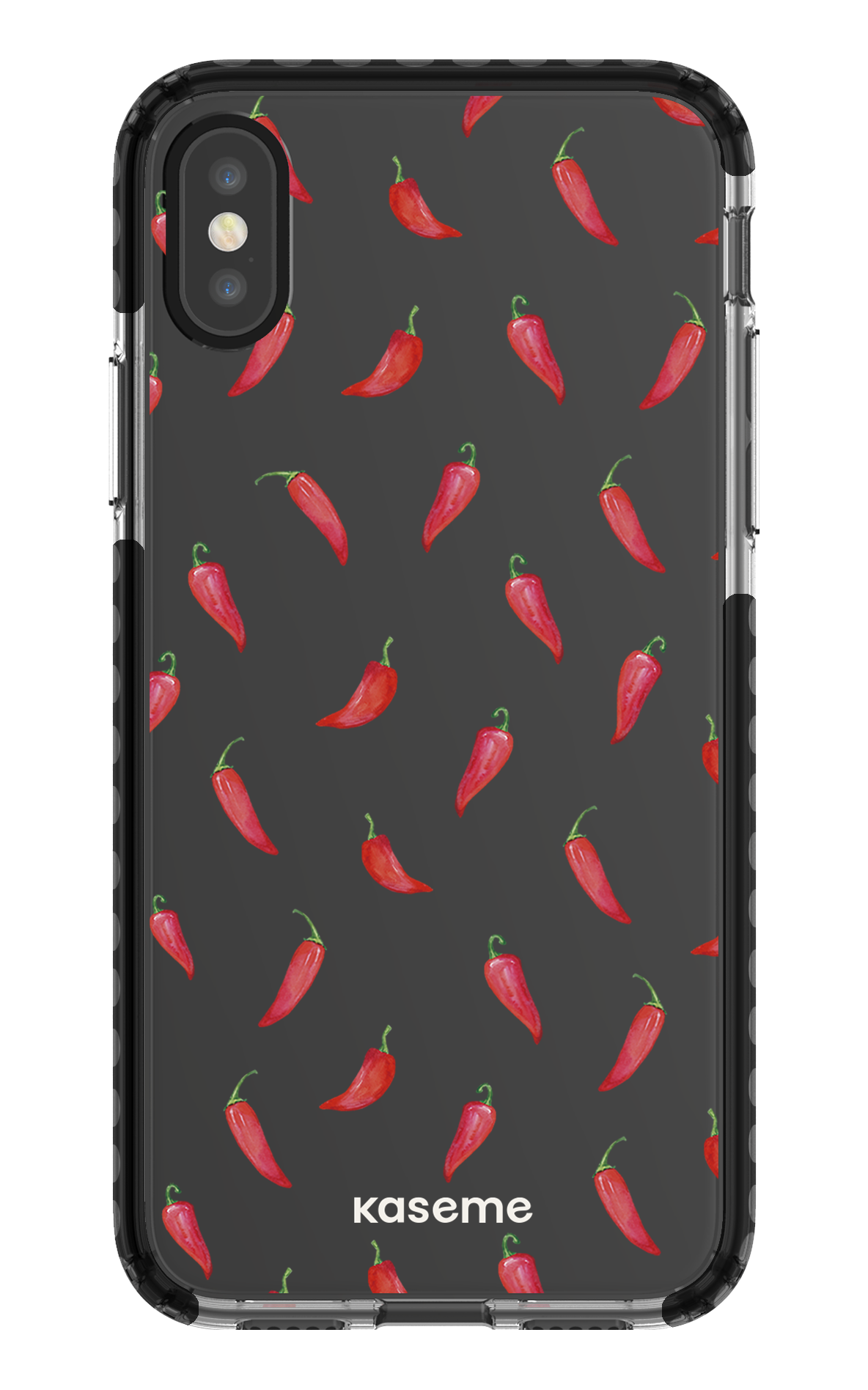 iPhone X/Xs Clear Case - Black Hottie clear case -