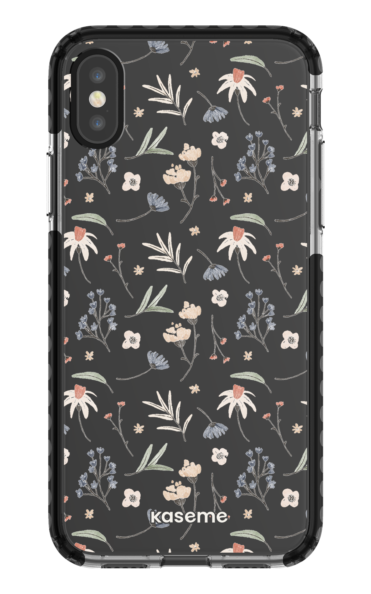 iPhone X/Xs Clear Case - Black Mia Clear Case -