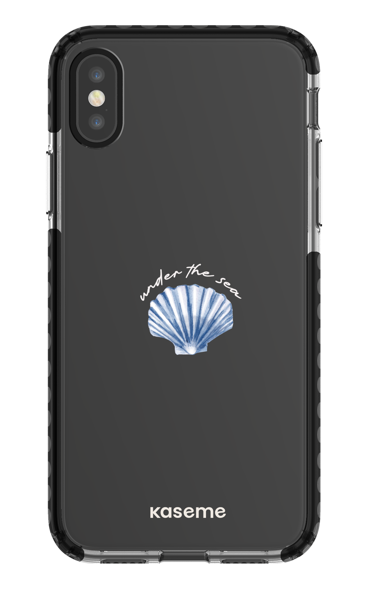 iPhone X/Xs Clear Case - Black Sealia Clear Case -
