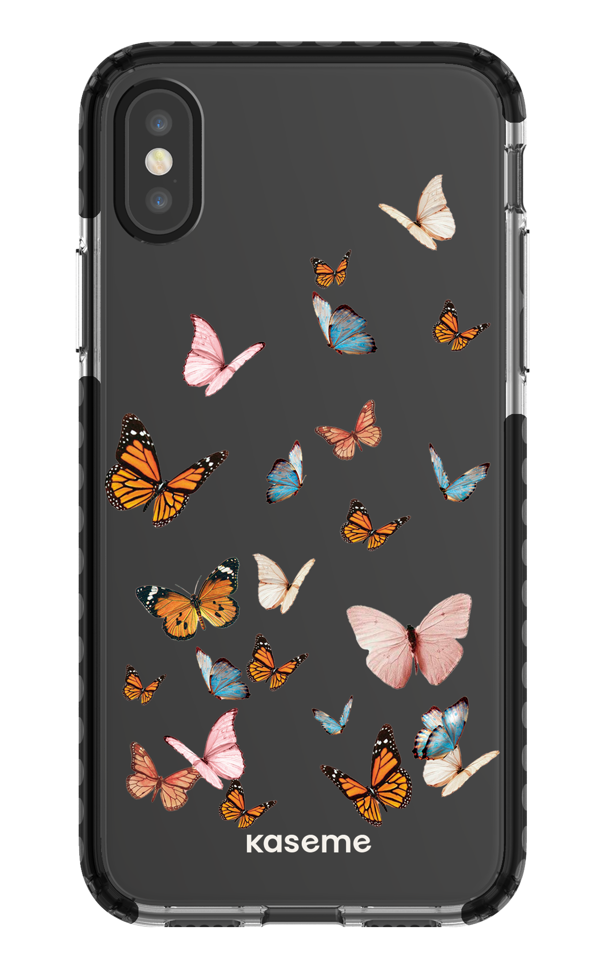 iPhone X/Xs Clear Case - Black Soarin Clear Case -