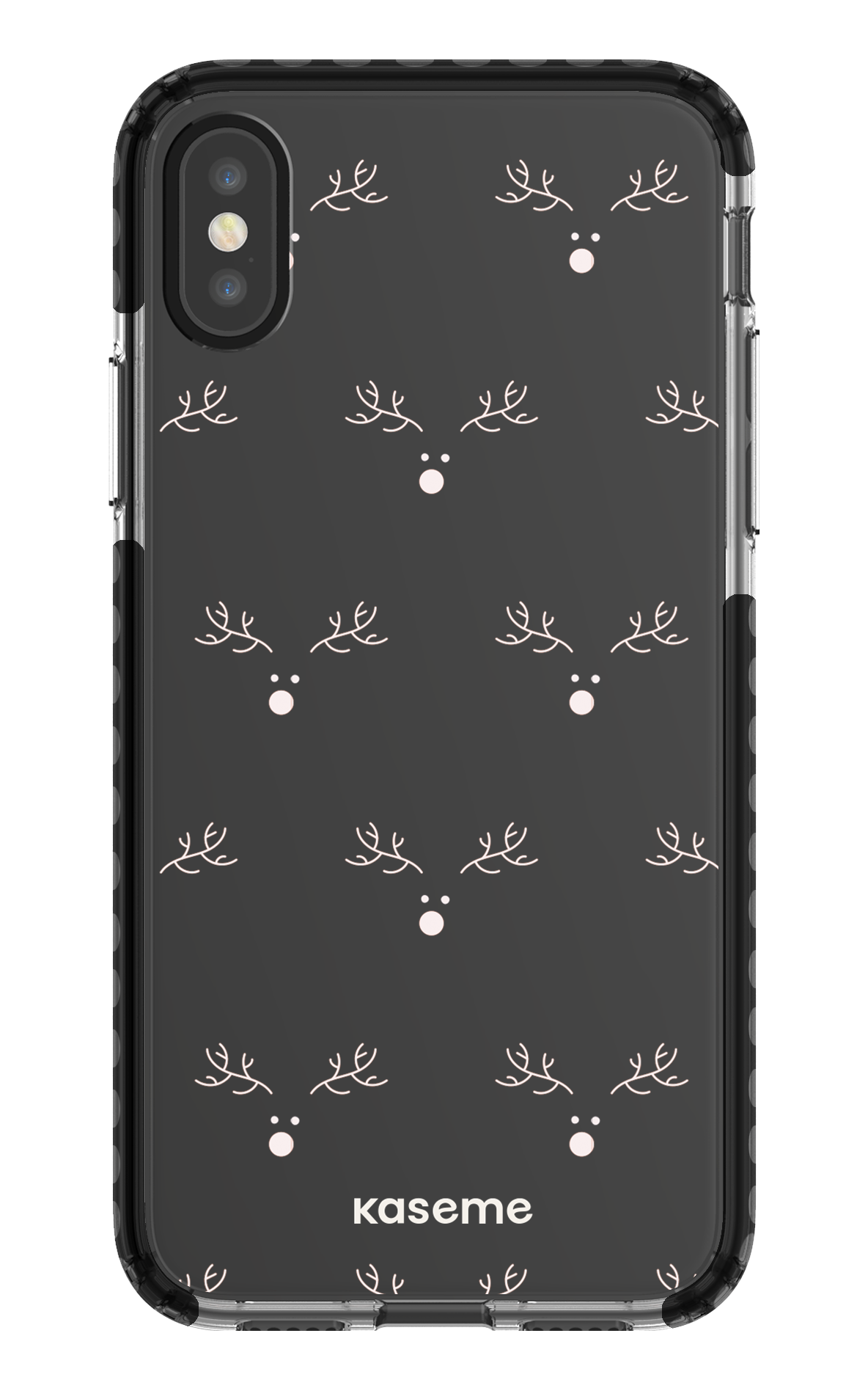 iPhone X/Xs Clear Case - Black Vixen Clear Case -