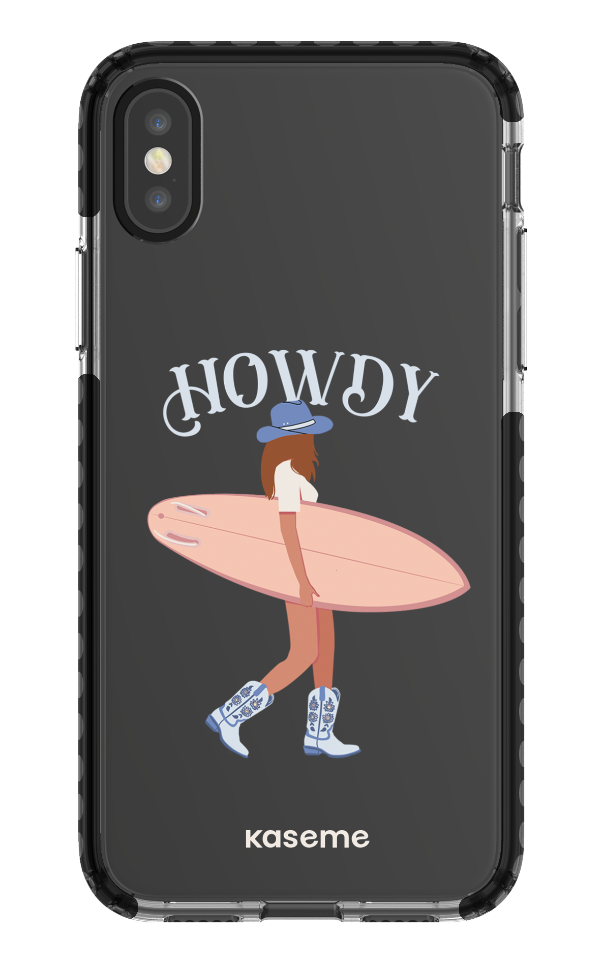 iPhone X/Xs Clear Case - Black Westsea Clear Case -