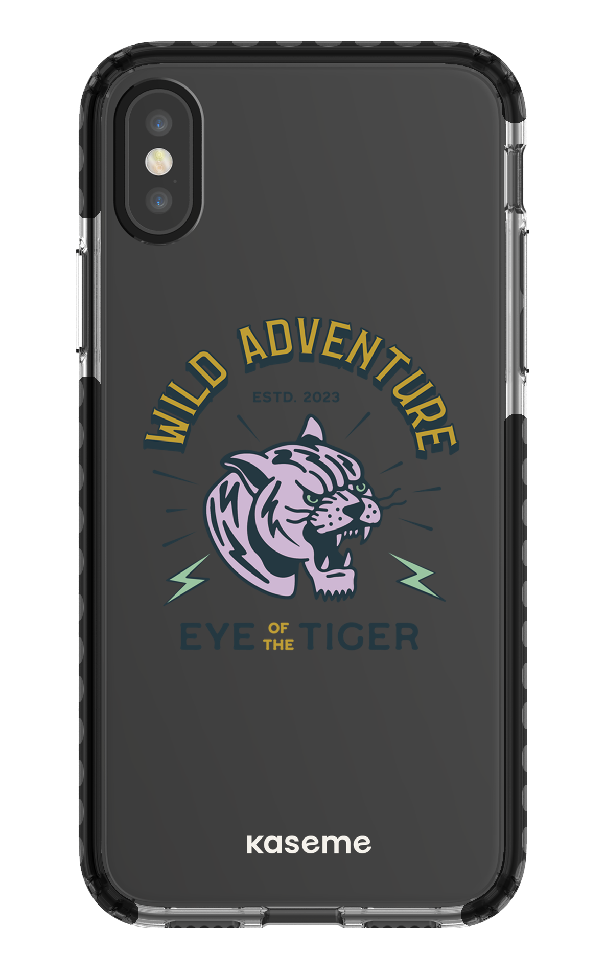 iPhone X/Xs Clear Case - Black Wildcats clear case -