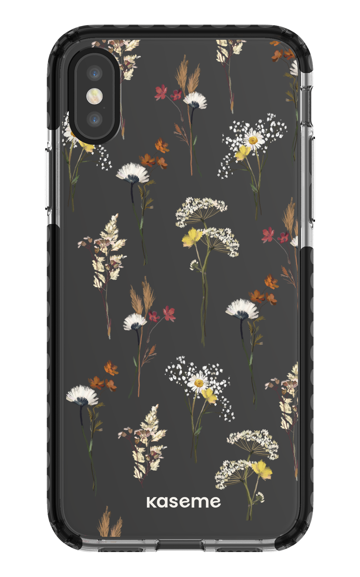 iPhone X/Xs Clear Case - Black Wilderness Clear Case -