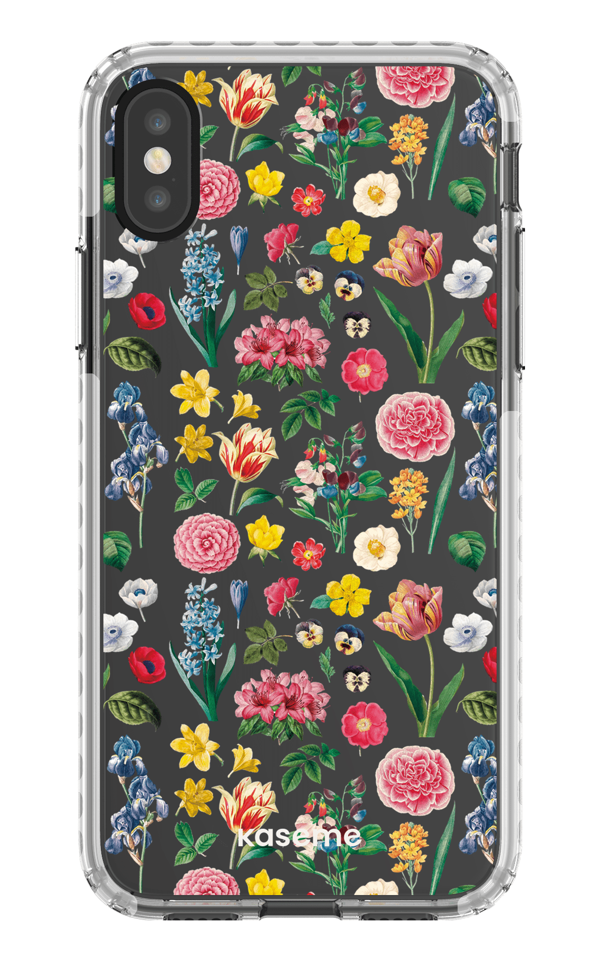 iPhone X/Xs Clear Case - White Amelia Clear Case -