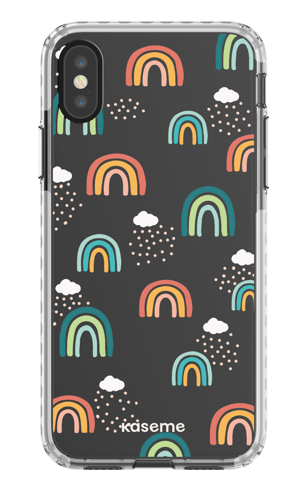 iPhone X/Xs Clear Case - White Be You Clear Case -