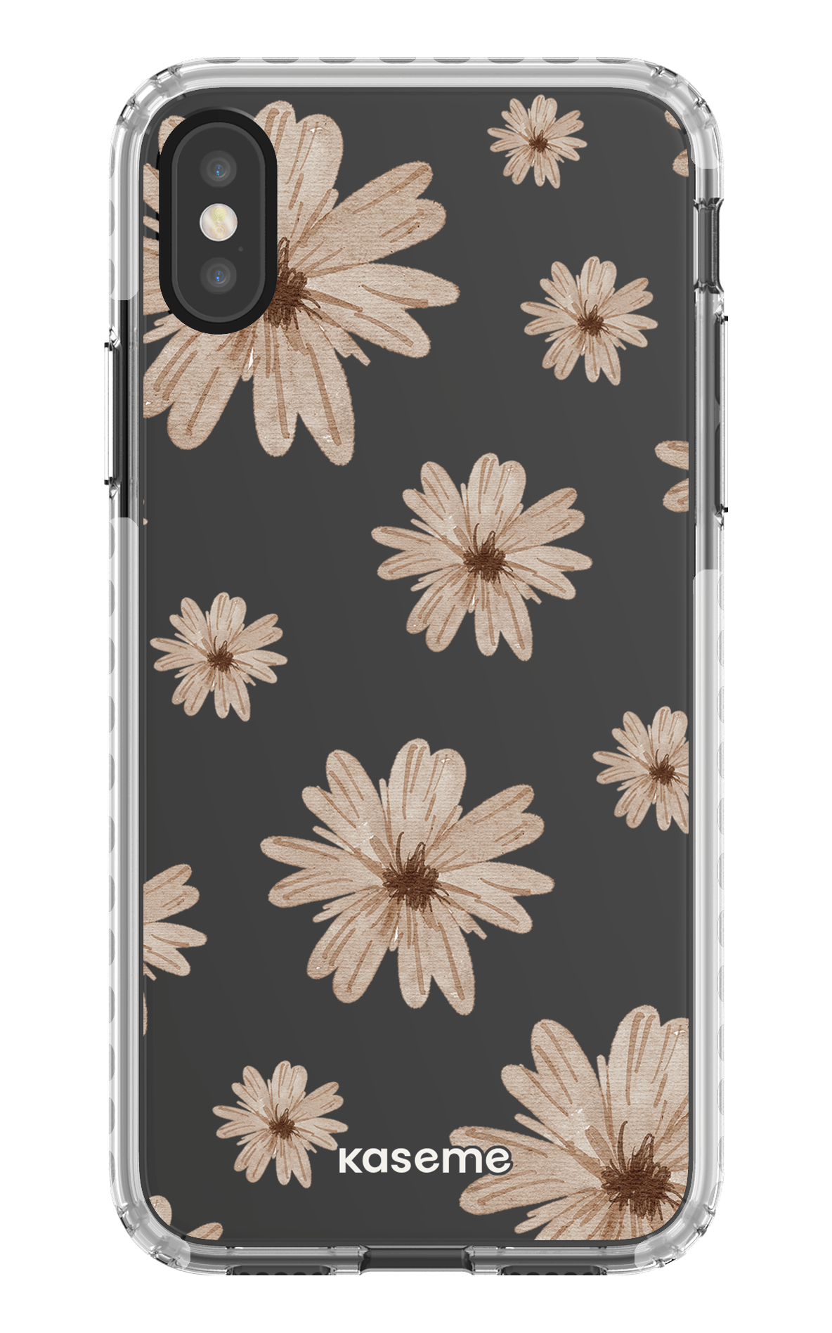 iPhone X/Xs Clear Case - White Delicate Dreams Clear Case -