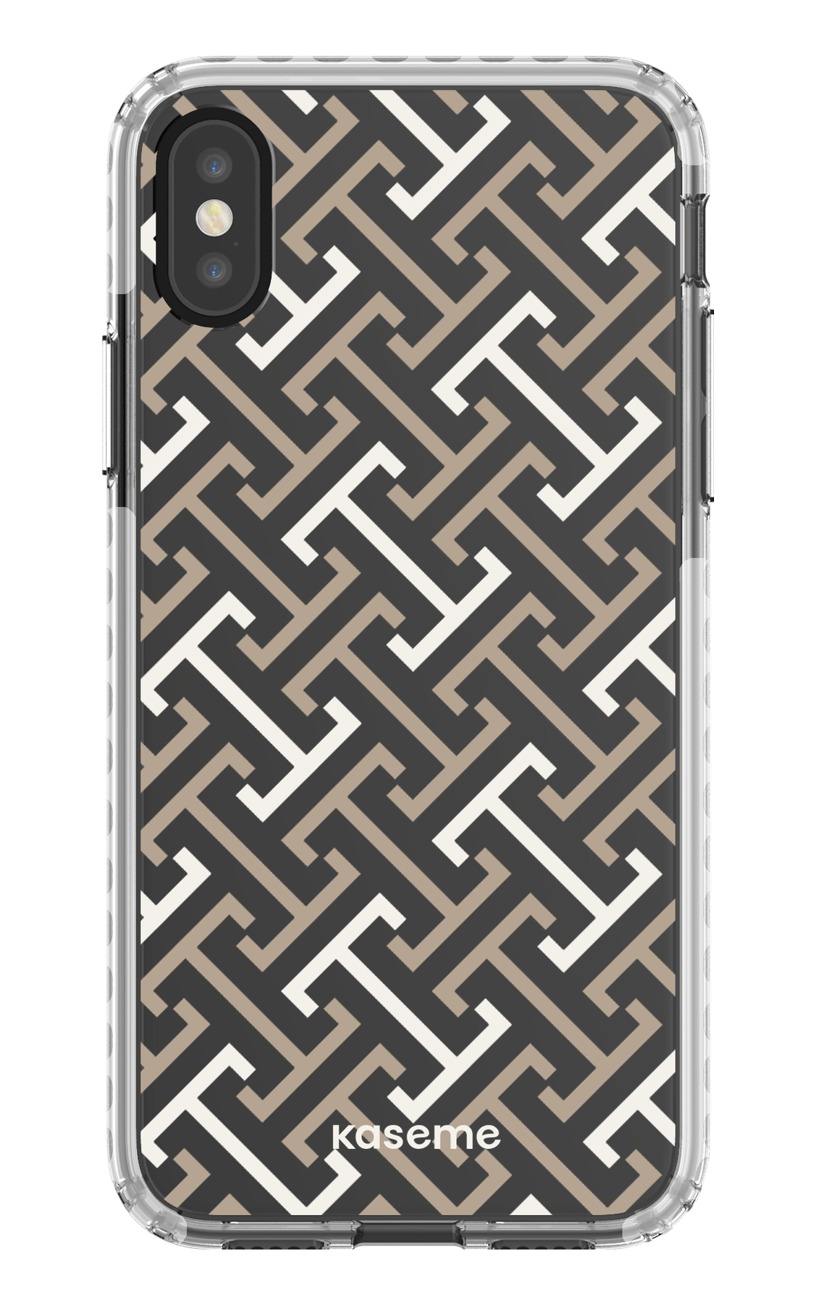 iPhone X/Xs Clear Case - White Elite Clear Case -