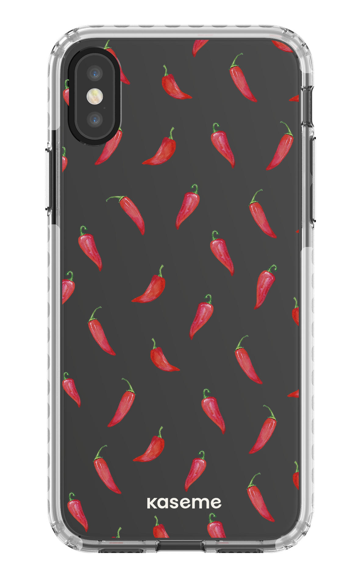 iPhone X/Xs Clear Case - White Hottie clear case -