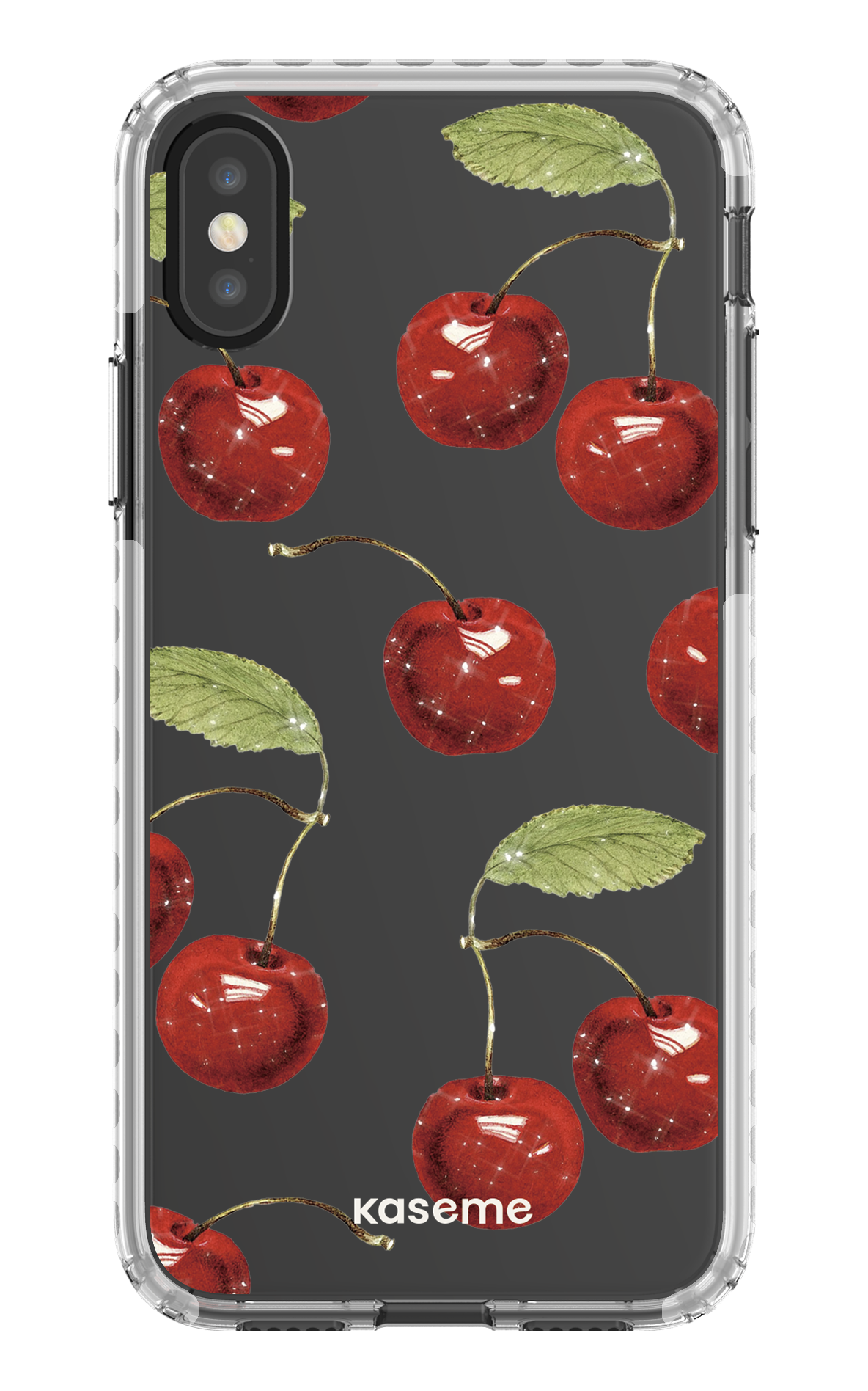 iPhone X/Xs Clear Case - White Juicy Clear Case -