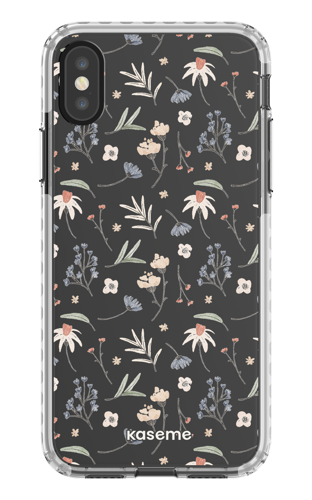 iPhone X/Xs Clear Case - White Mia Clear Case -