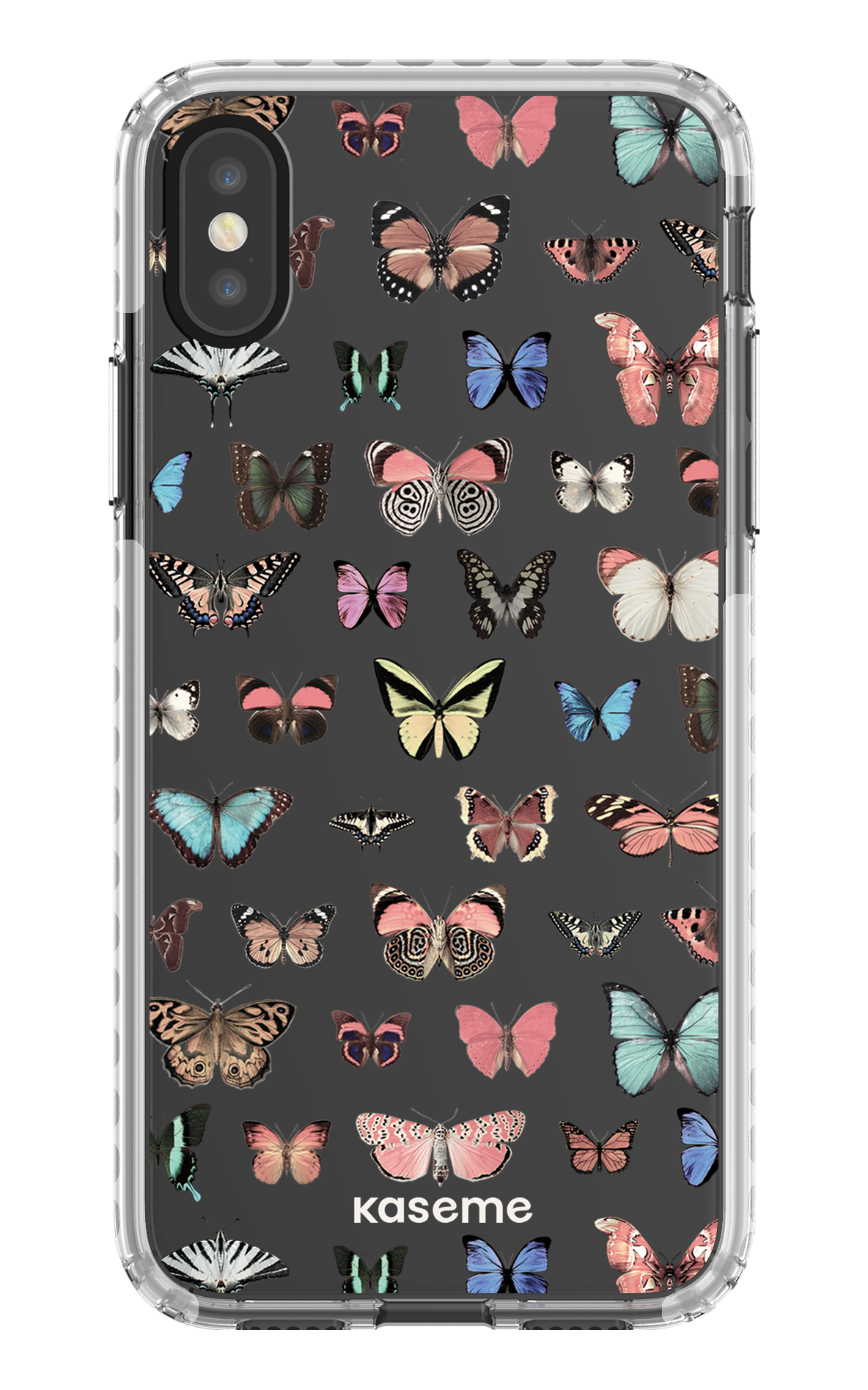 iPhone X/Xs Clear Case - White Paloma clear case -