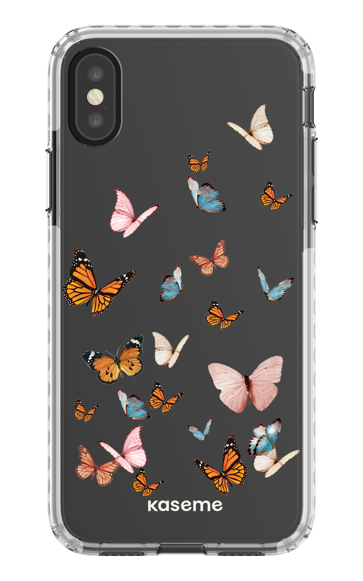 iPhone X/Xs Clear Case - White Soarin Clear Case -