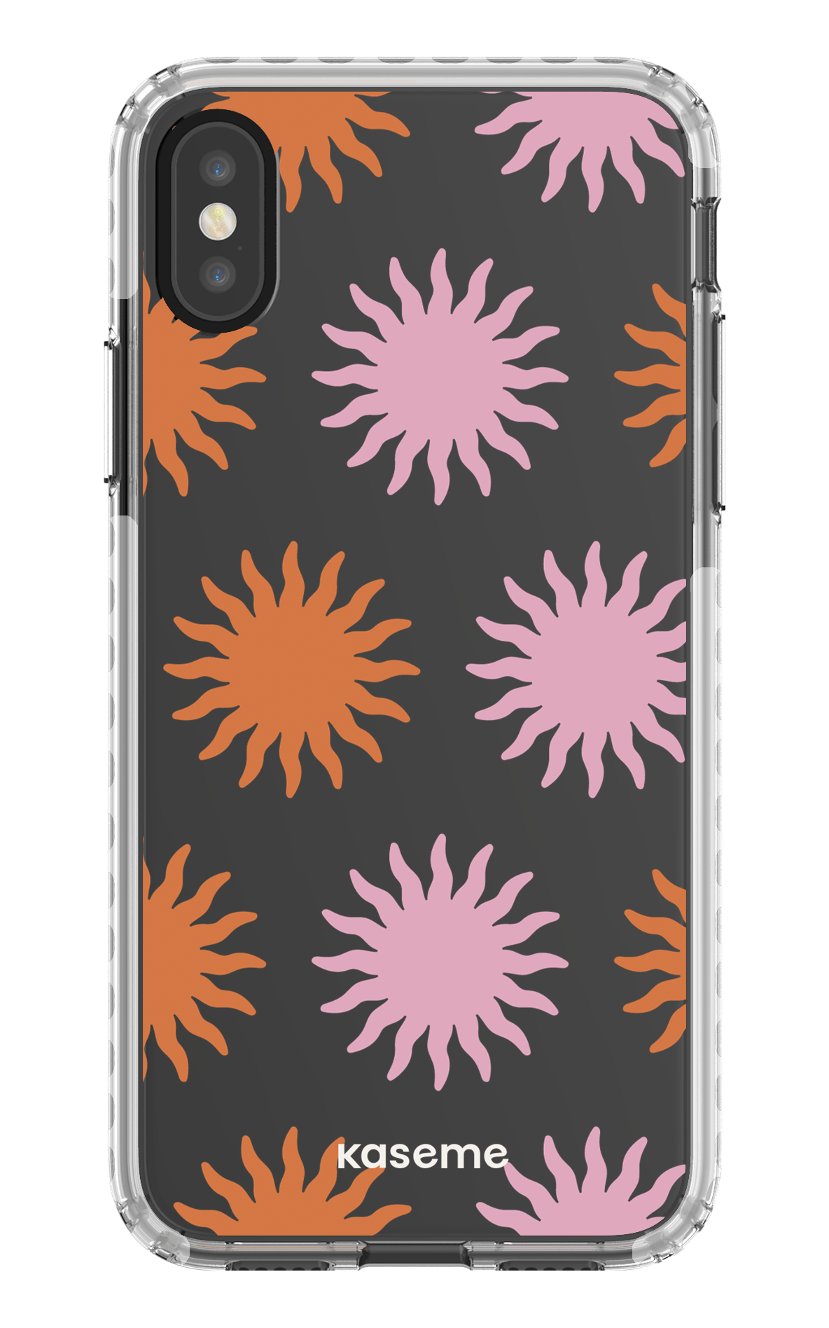 iPhone X/Xs Clear Case - White Vitamin Sea Clear Case -