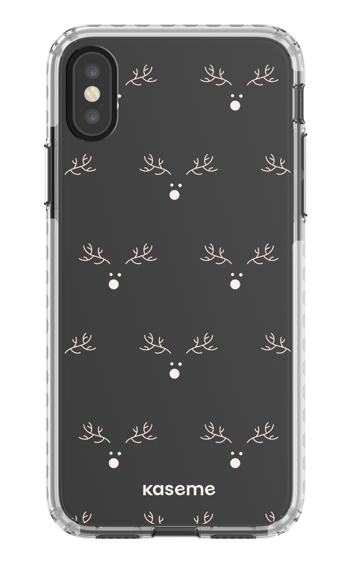 iPhone X/Xs Clear Case - White Vixen Clear Case -