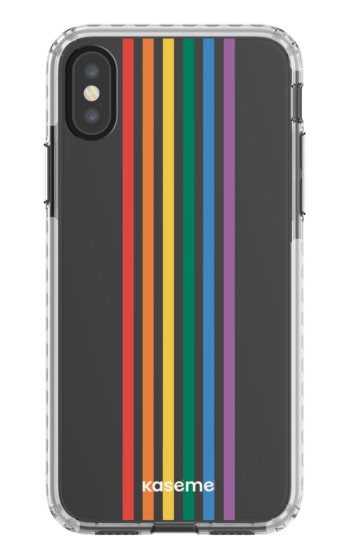 iPhone X/Xs Clear Case - White We're coming out Clear Case -