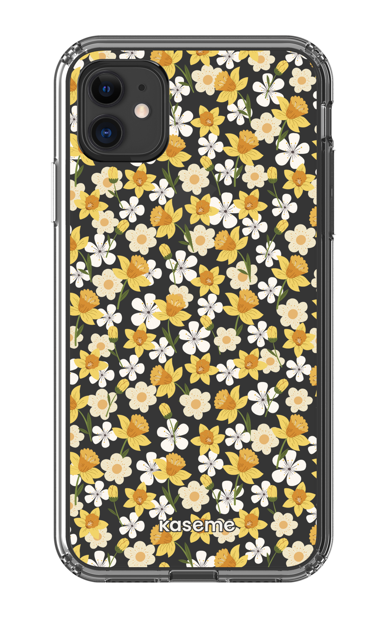 iPhone 11 Clear Case Daffodil Clear Case -