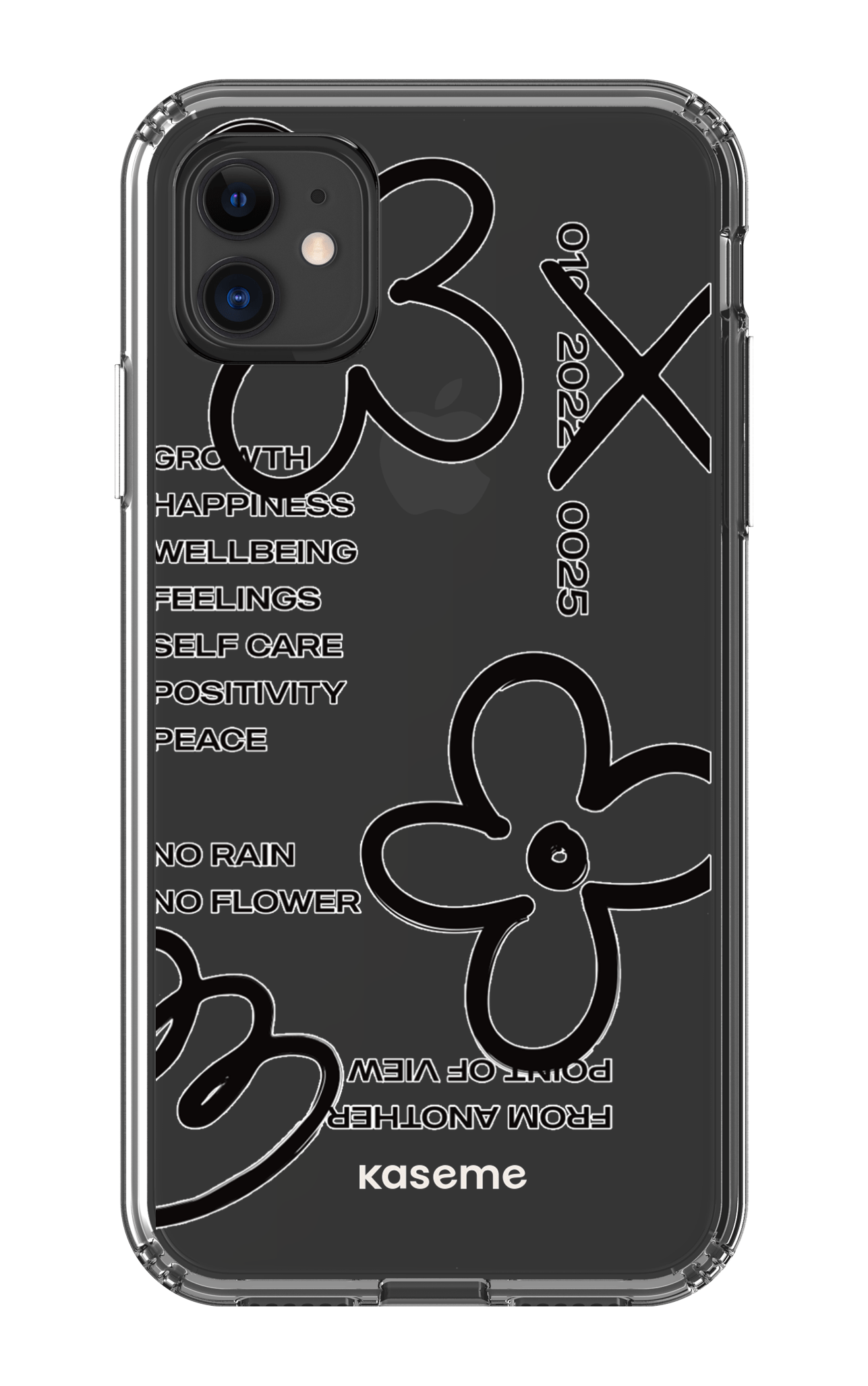 iPhone 11 Clear Case Feelings black Clear Case -