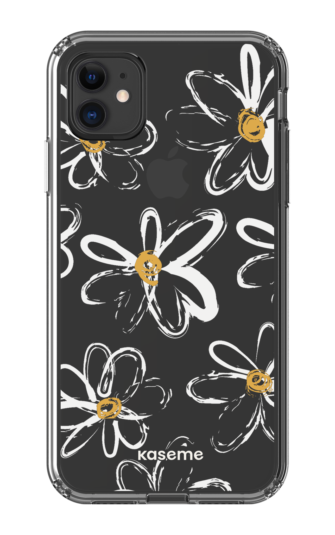 iPhone 11 Clear Case Give me flowers Clear Case -