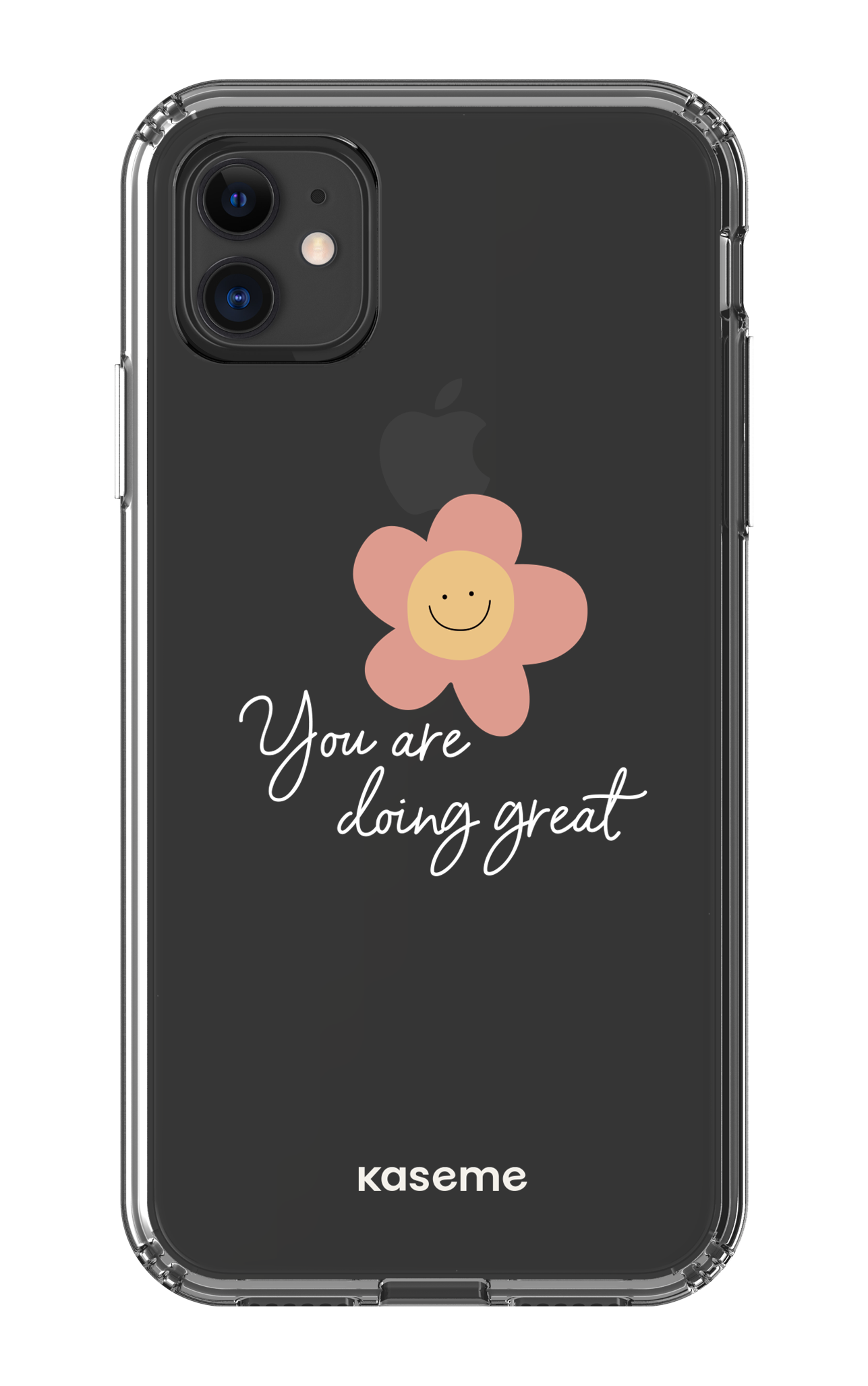 iPhone 11 Clear Case Keep going Clear Case -