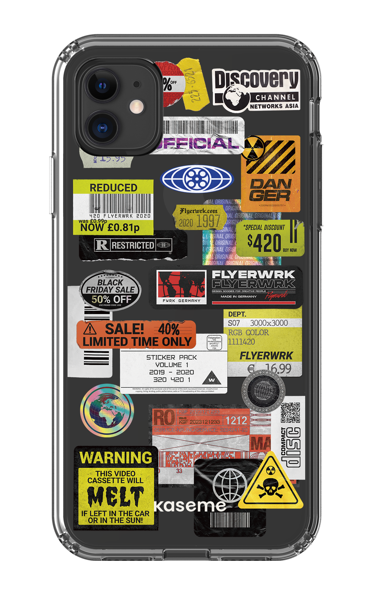 iPhone 11 Clear Case Melt Clear Case -