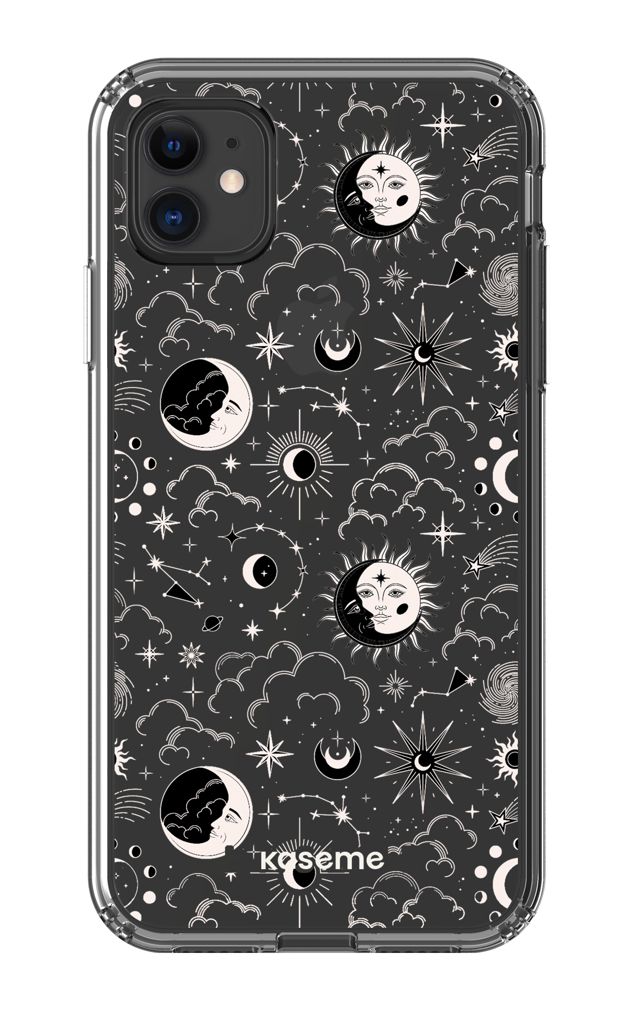 iPhone 11 Clear Case Milky Way White Clear Case -