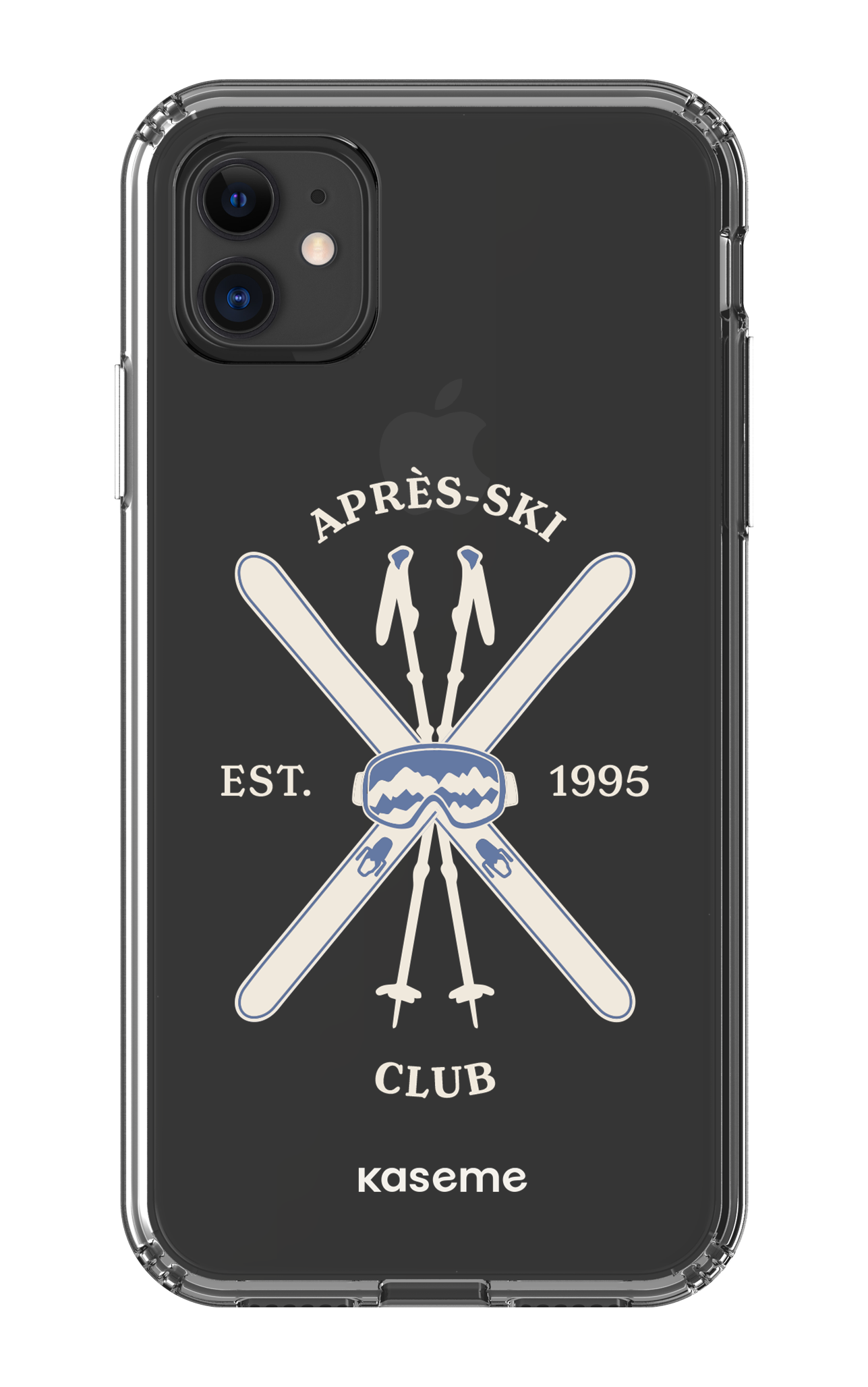 iPhone 11 Clear Case Off-Track Clear Case -