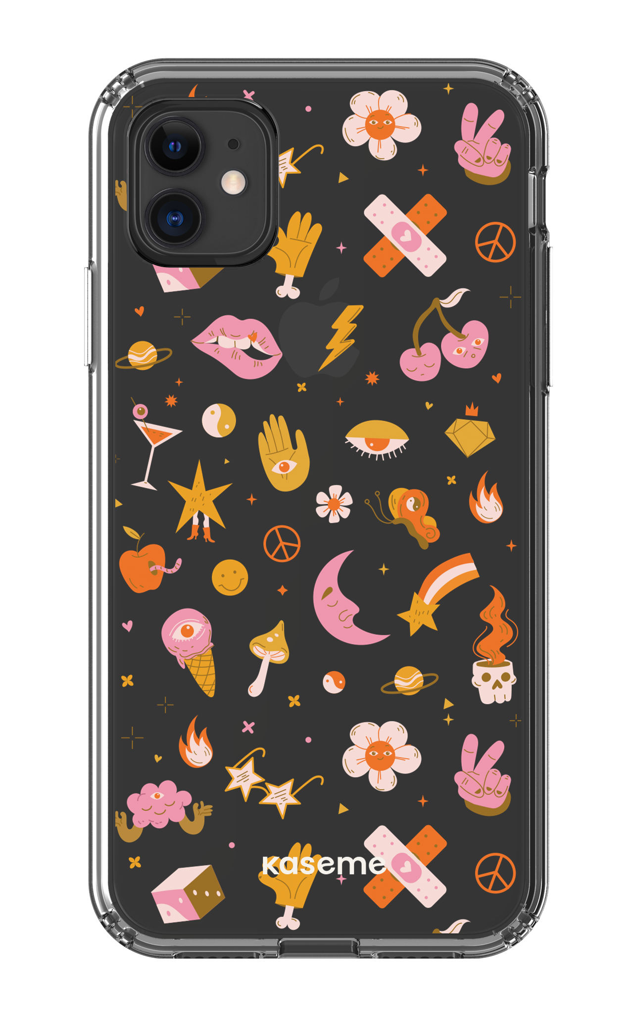 iPhone 11 Clear Case Psycho Clear Case -