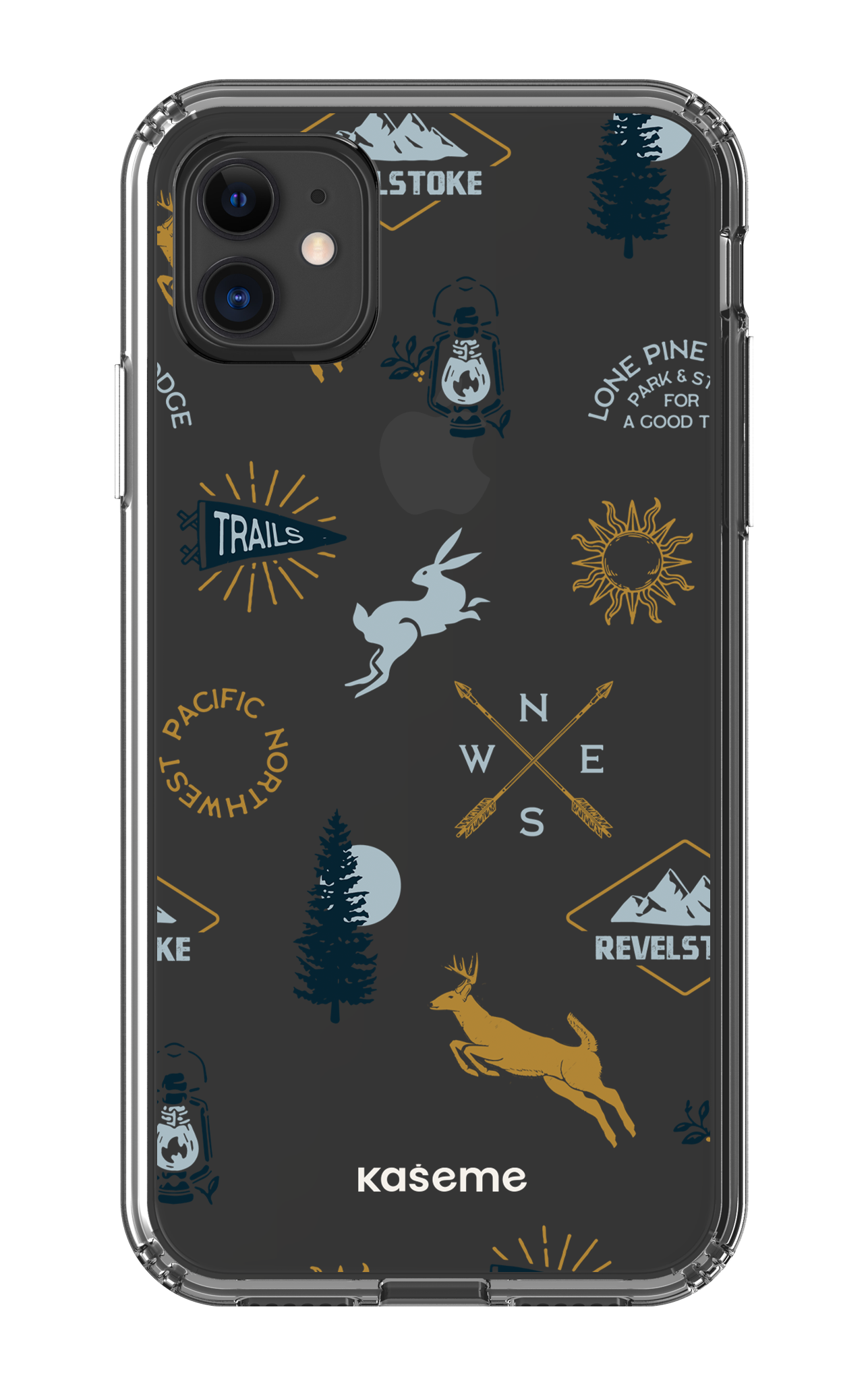 iPhone 11 Clear Case Revelstoke white Clear Case -