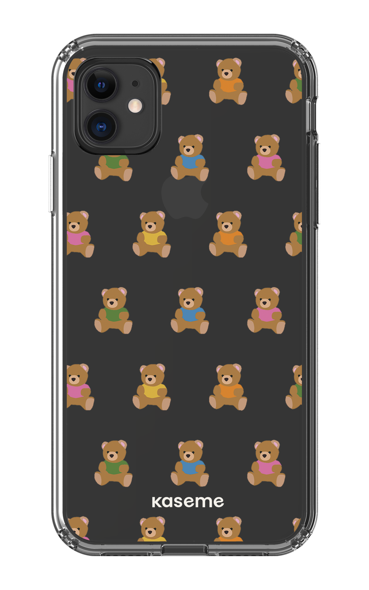 iPhone 11 Clear Case Teddy Clear Case -
