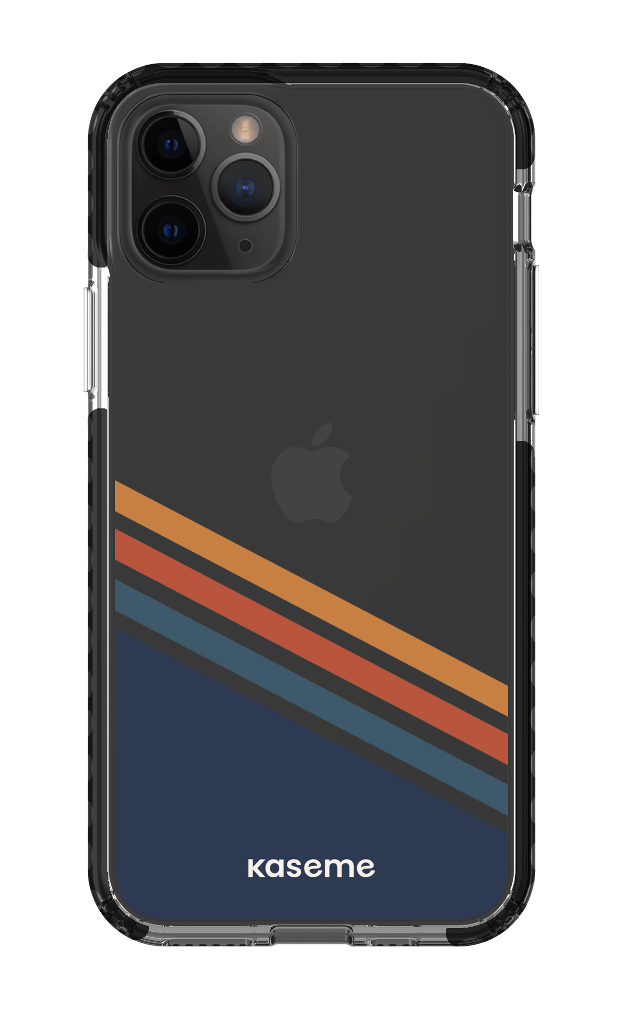 iPhone 11 Pro Clear Case - Black Bitter Clear Case -