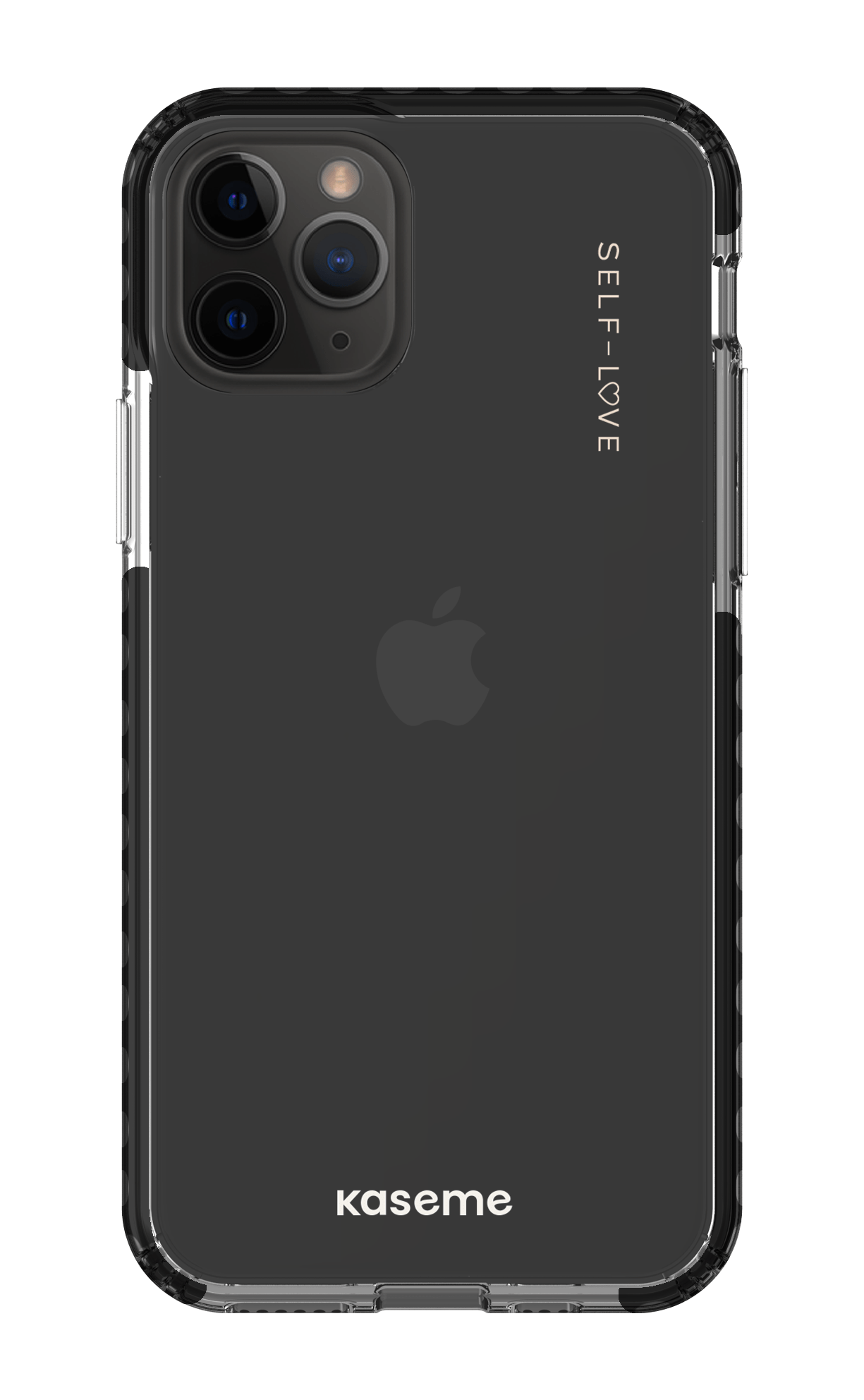 iPhone 11 Pro Clear Case - Black Forevermore Clear Case -