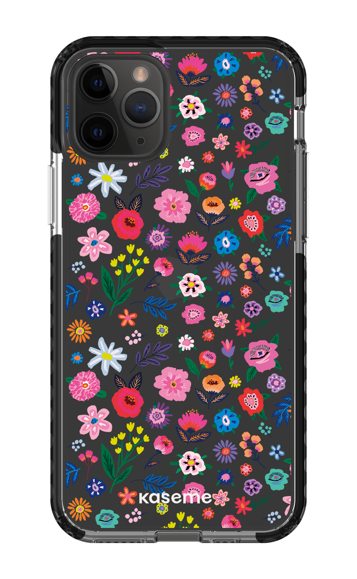 iPhone 11 Pro Clear Case - Black Hallucinate Clear Case -