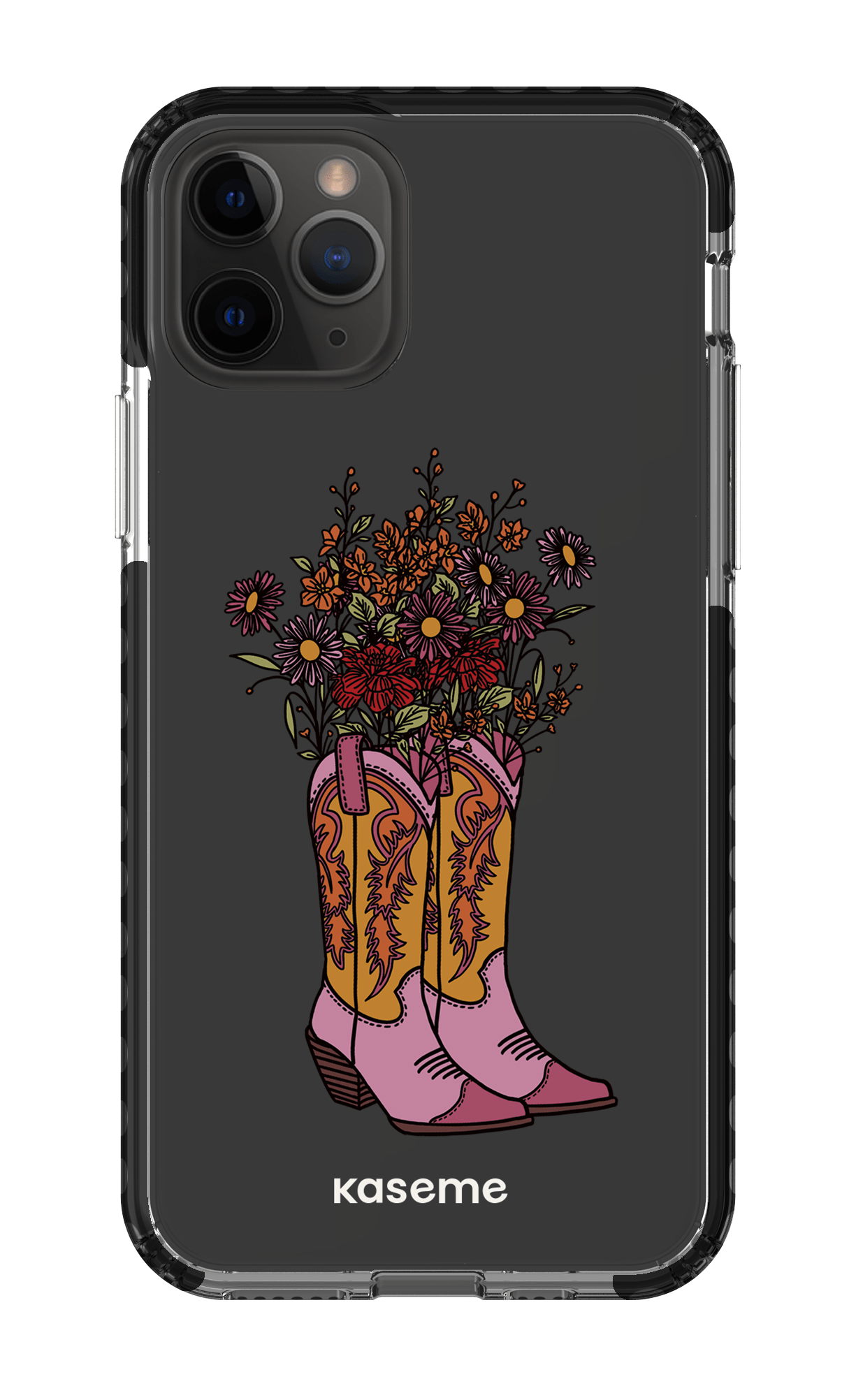 iPhone 11 Pro Clear Case - Black Howdy Clear Case -