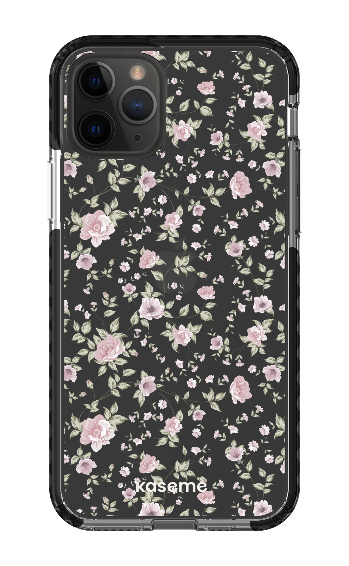 iPhone 11 Pro Clear Case - Black La Vie en Rose Clear Case -