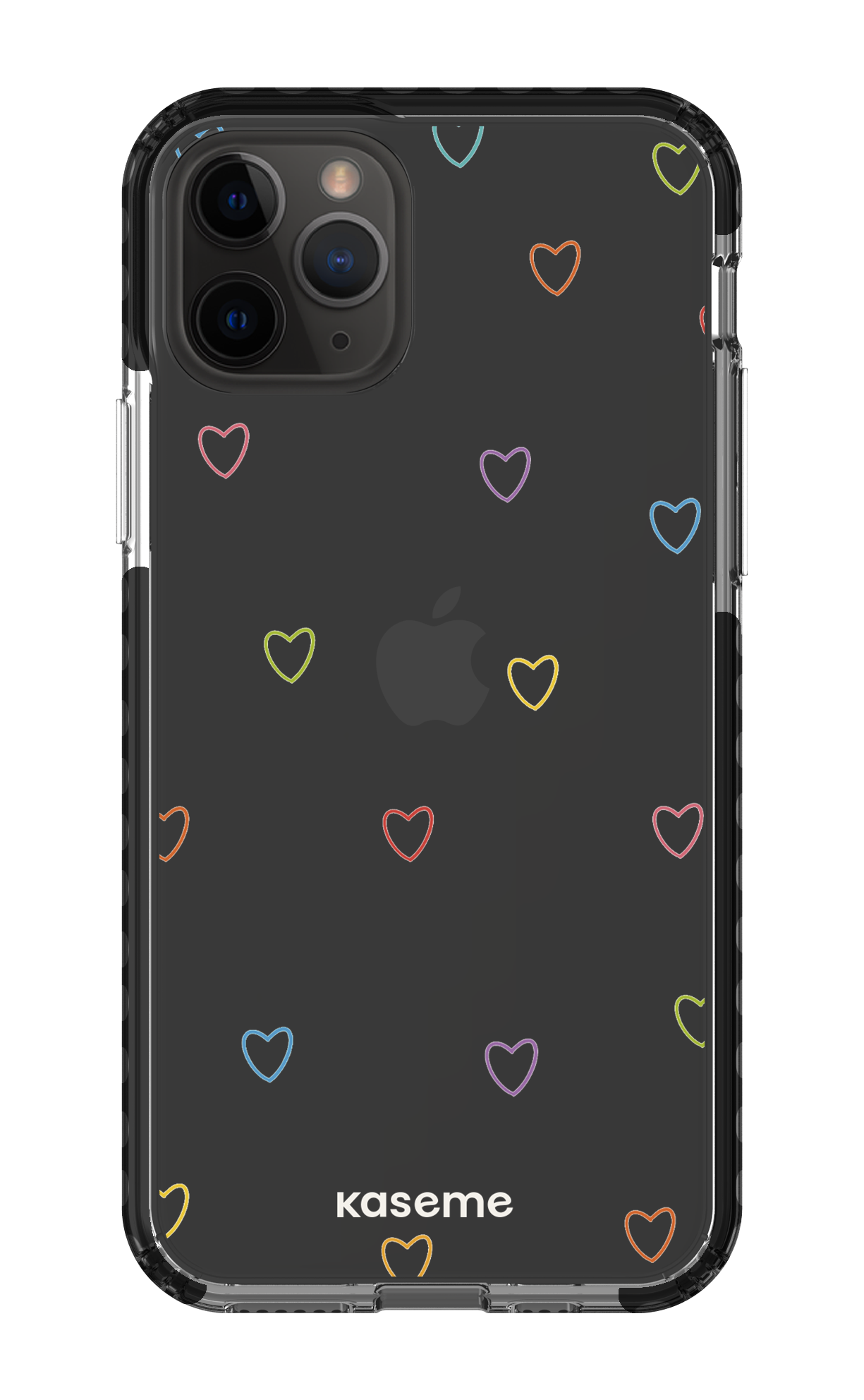 iPhone 11 Pro Clear Case - Black Love Wins Clear Case -