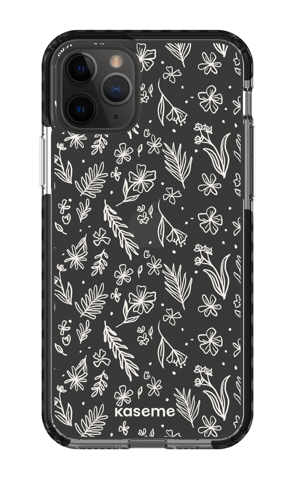 iPhone 11 Pro Clear Case - Black Olive Branch Clear Case -
