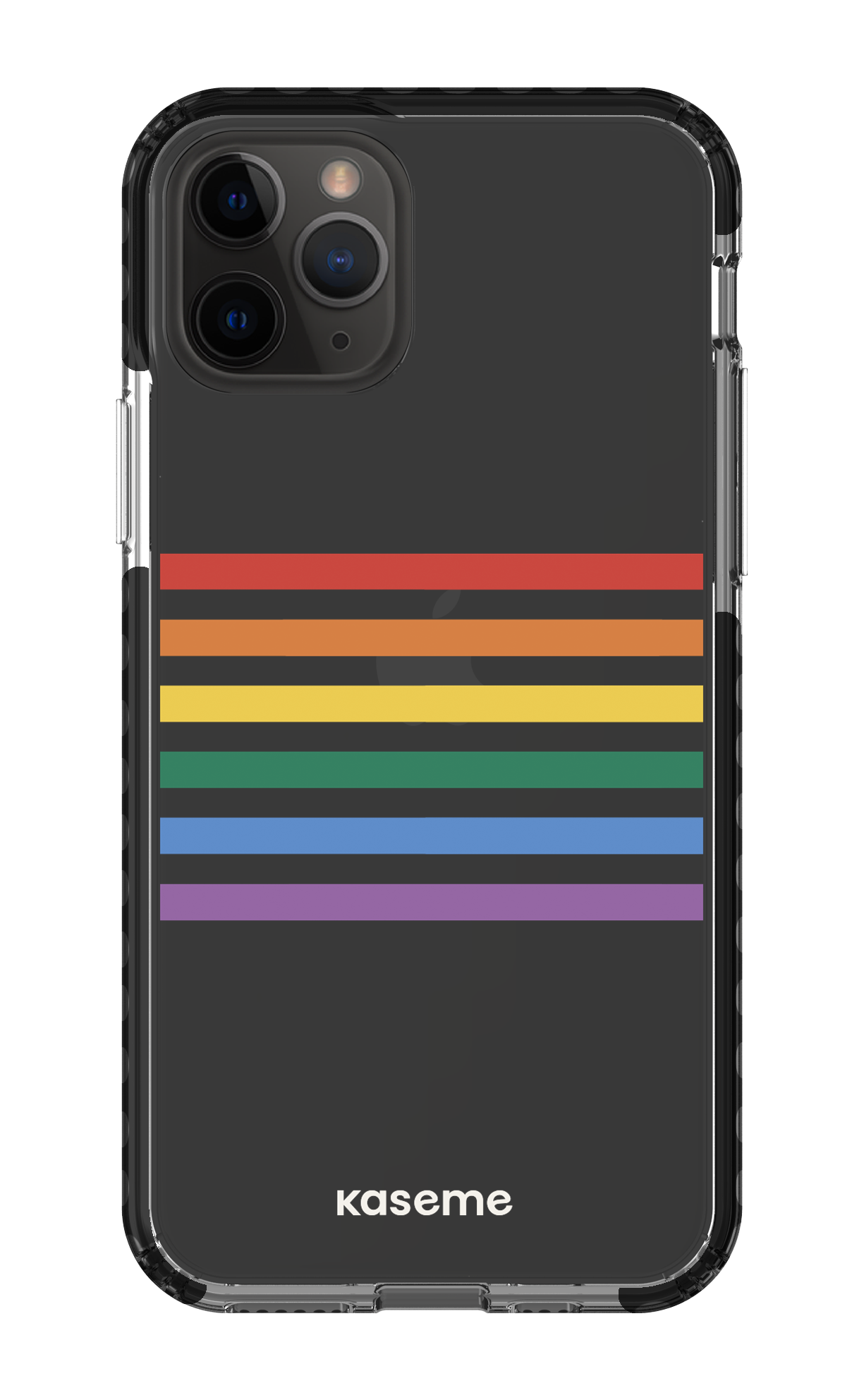 iPhone 11 Pro Clear Case - Black Out and proud clear case -