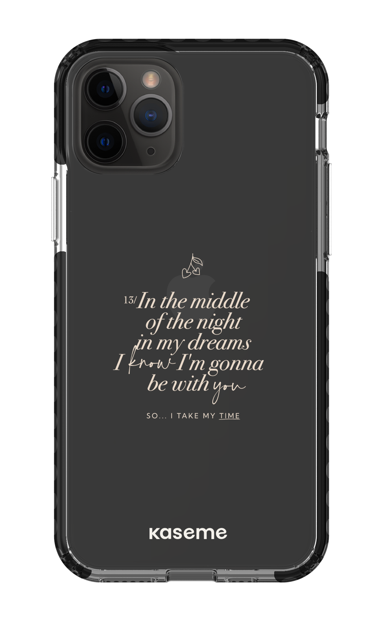 iPhone 11 Pro Clear Case - Black Ready For It Clear Case -