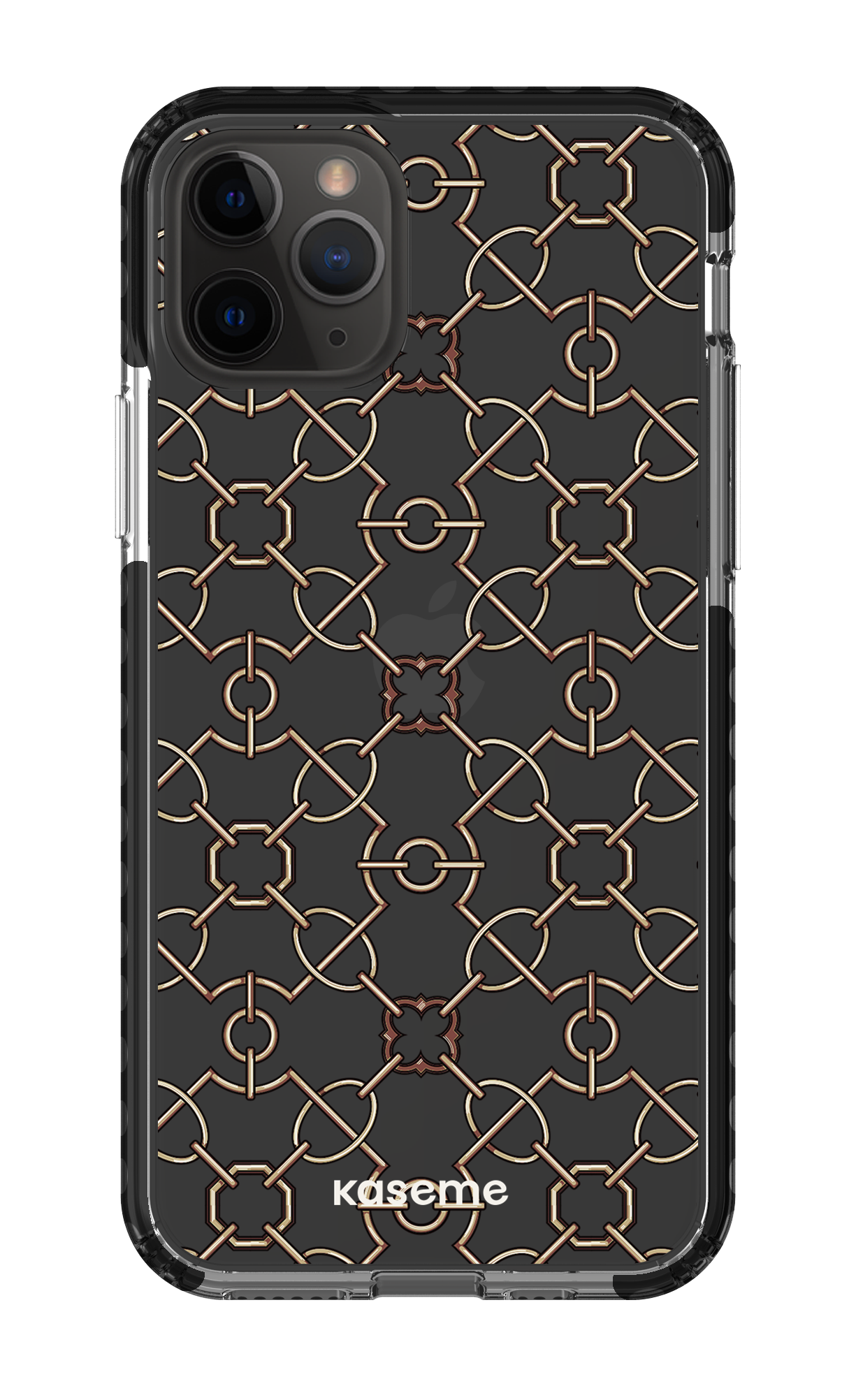 iPhone 11 Pro Clear Case - Black Refined Clear Case -