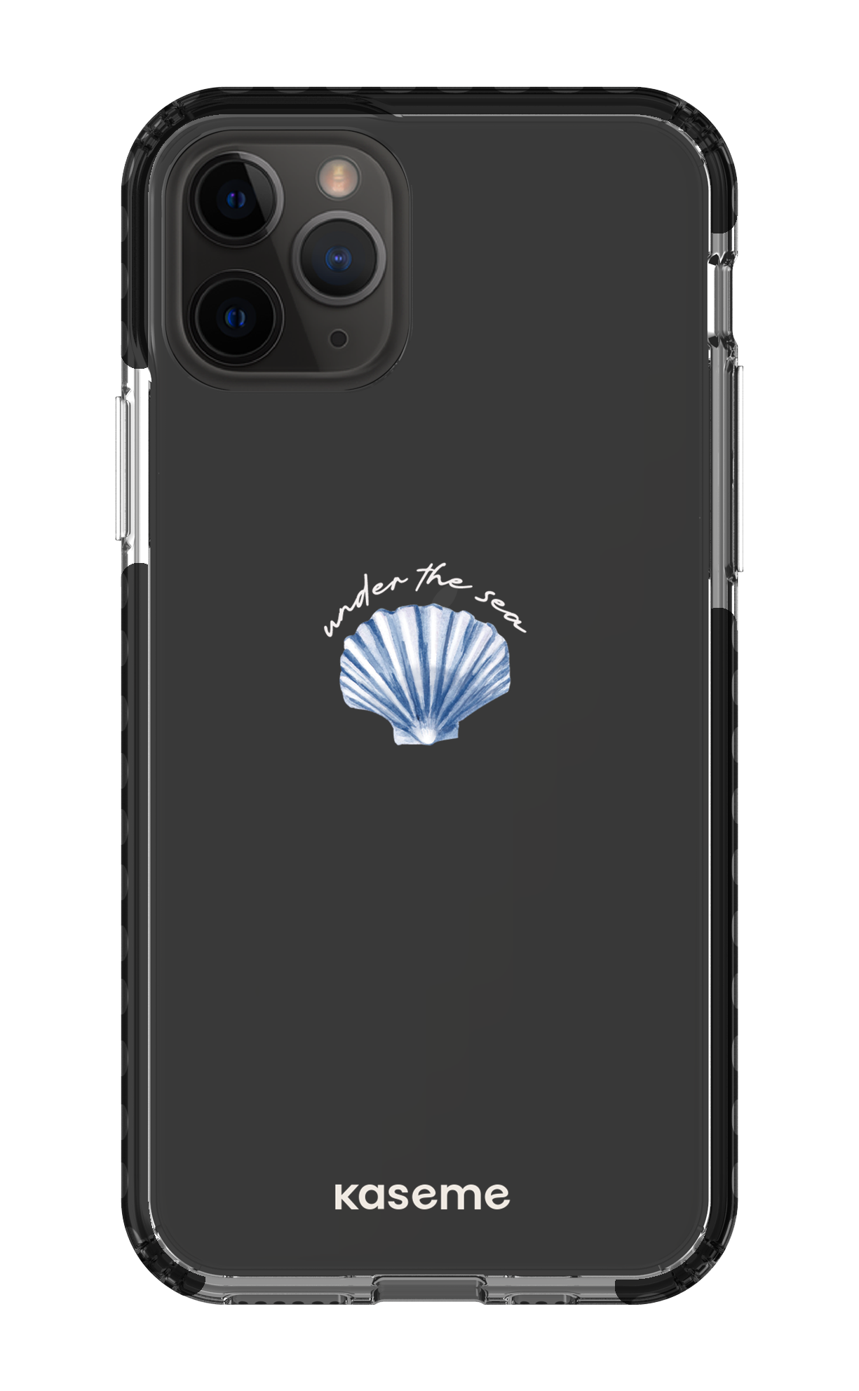 iPhone 11 Pro Clear Case - Black Sealia Clear Case -