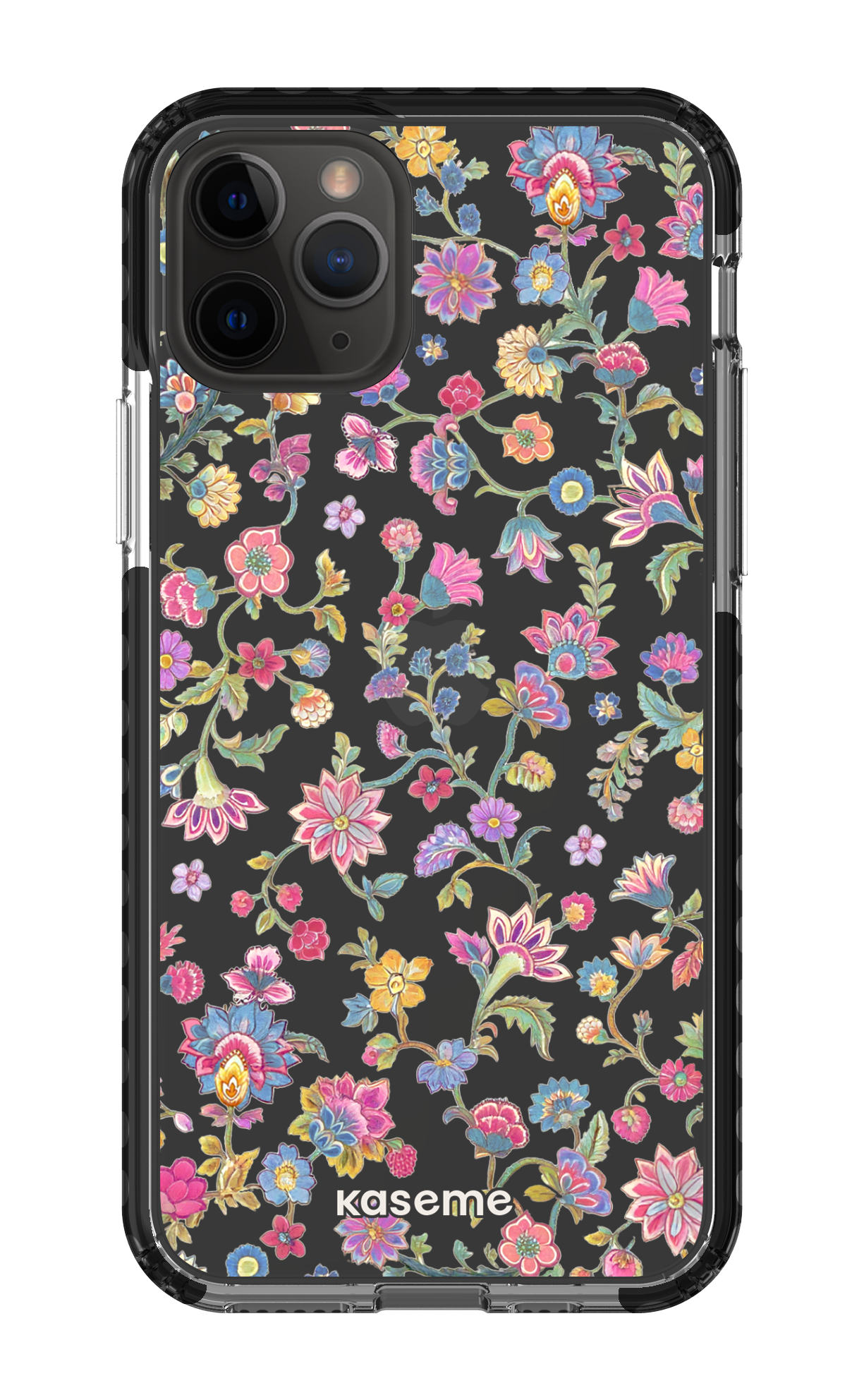 iPhone 11 Pro Clear Case - Black Secret Garden Clear Case -