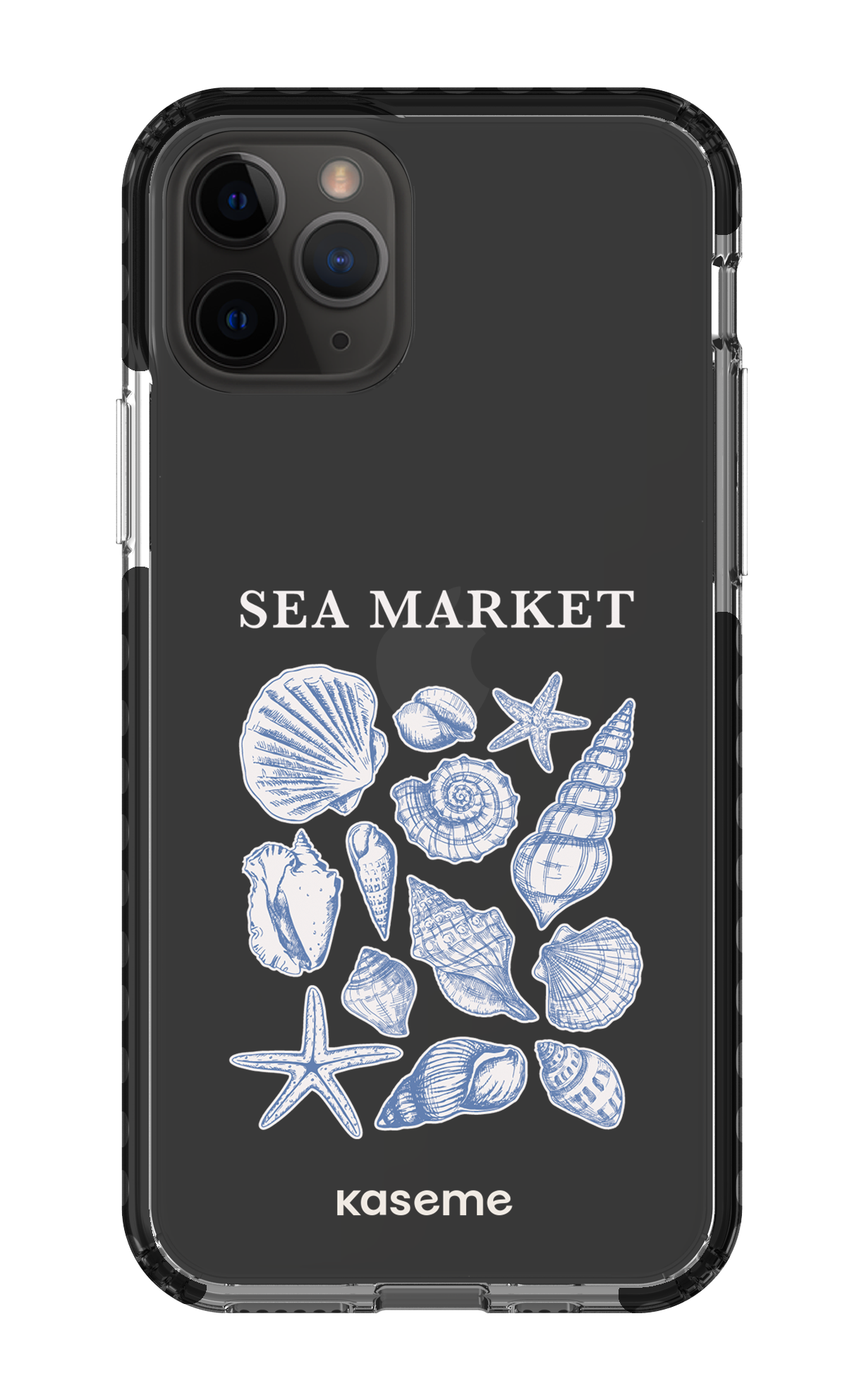 iPhone 11 Pro Clear Case - Black Souvenir Clear Case -