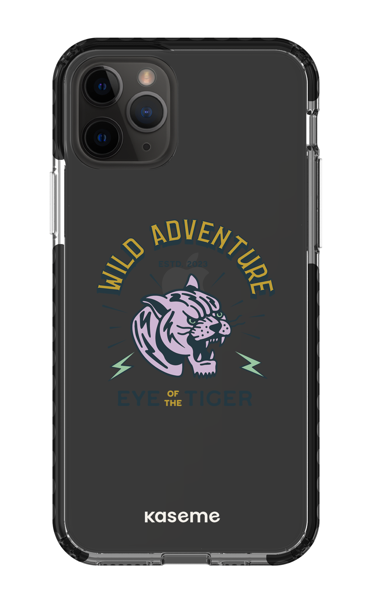 iPhone 11 Pro Clear Case - Black Wildcats clear case -