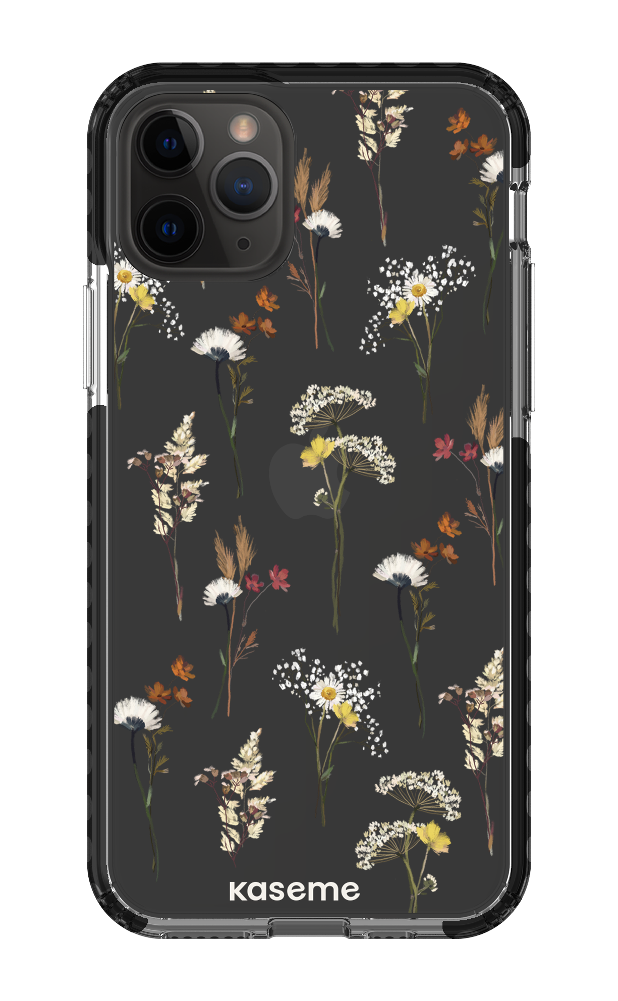iPhone 11 Pro Clear Case - Black Wilderness Clear Case -