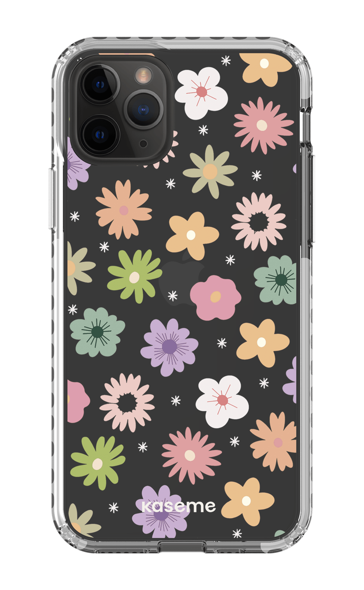 iPhone 11 Pro Clear Case - White Adore small clear case -