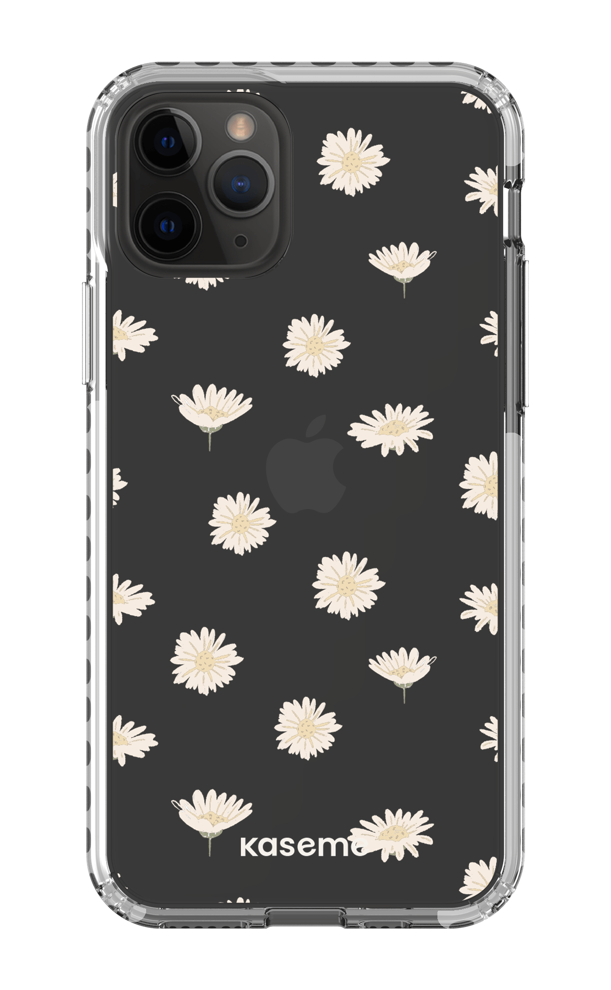 iPhone 11 Pro Clear Case - White Bella Clear Case -