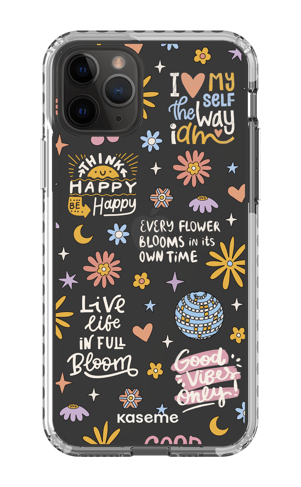 iPhone 11 Pro Clear Case - White Candid clear case -