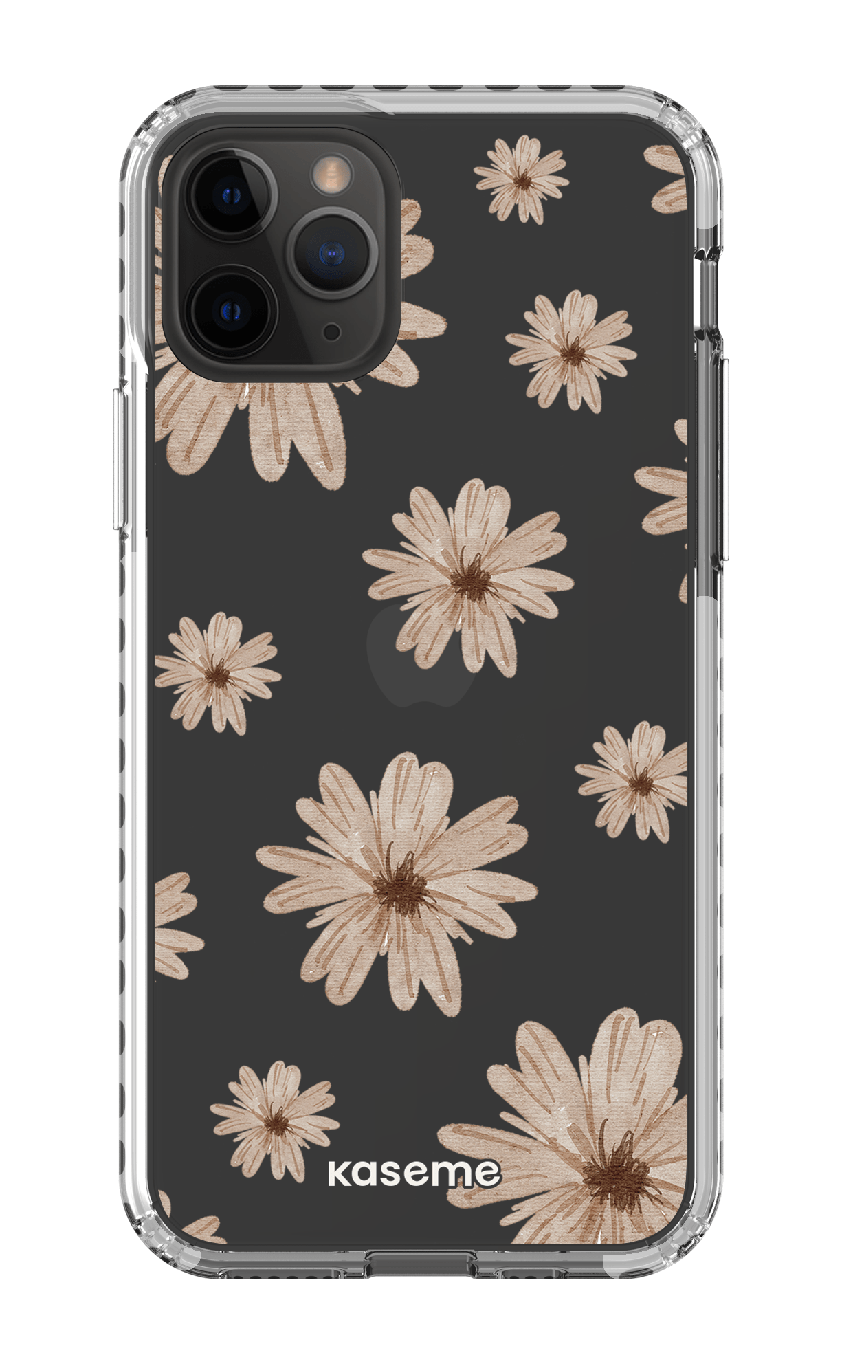 iPhone 11 Pro Clear Case - White Delicate Dreams Clear Case -